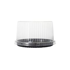 EMBALAGEM PET TORTA MINI PRETA - D 32 ALTA
