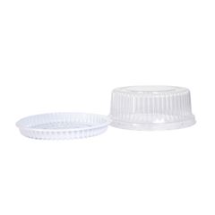 EMBALAGEM PET TORTA MINI BRANCA - D 32B