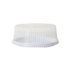 EMBALAGEM PET TORTA MINI BRANCA - D 50M