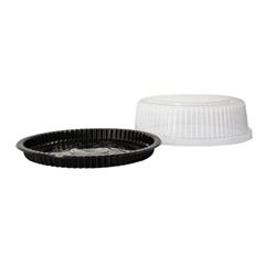 EMBALAGEM PET TORTA MINI PRETA - D 50 BAIXA