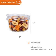 POTE 250ML PET REDONDO ARTICULADO - D 742
