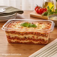 POTE 500ML PET RETANGULAR ARTICULADO - DA 90