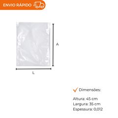 SACO A VÁCUO - 35X45X0,012