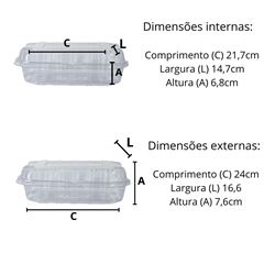 EMBALAGEM PET DOCE ARTICULADO - DA 18