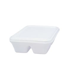 MARMITEX DE ISOPOR RETANGULAR COM TAMPA COM 3 DIVISÓRIAS - PT-90