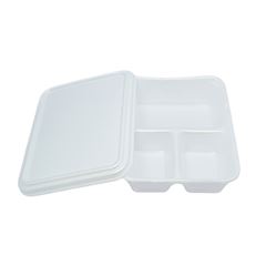 MARMITEX DE ISOPOR RETANGULAR COM TAMPA COM 3 DIVISÓRIAS - PT-90