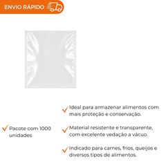 SACO A VÁCUO - 12X22X0,012