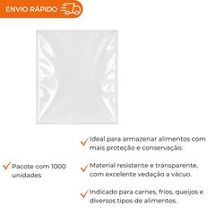 SACO A VÁCUO - 20X250CM