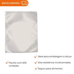 SACO A VÁCUO - 25X30X0,015