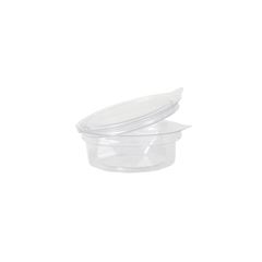 POTE 250ML PET REDONDO COM TAMPA ARTICULADA - 4 742P