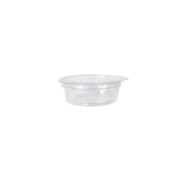 POTE 250ML PET REDONDO COM TAMPA ARTICULADA - 4 742P