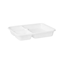 MARMITEX DE ISOPOR RETANGULAR COM TAMPA COM 4 DIVISÓRIAS - PT-110