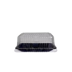 EMBALAGEM PET FATIA TORTA PRETA MINI  D 62R