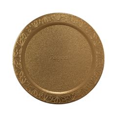CAKE BOARD REDONDO DOURADO 21CM