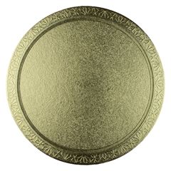 CAKE BOARD REDONDO DOURADO 32CM