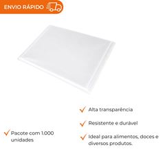 SACO PLÁSTICO DE POLIPROPILENO 22X40X0,06
