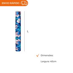BOBINA DE PAPEL PRESENTE FOLHAS - 40CM