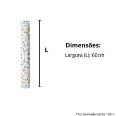 BOBINA DE PAPEL PRESENTE RISCOS - 60CM