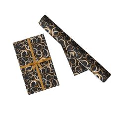 BOBINA DE PAPEL PRESENTE PRETO- 60CM