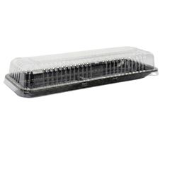 EMBALAGEM PET FATIA TORTA BRANCA - D 63A