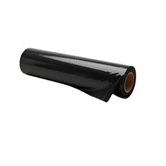 STRETCH C/ TUBETE 50X0,25 PRETO COM 2,50 KG DE FILME