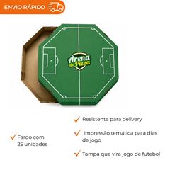 EMBALAGEM PARA PIZZA 35CM BRANCA IMPRESSA COPA PC/25