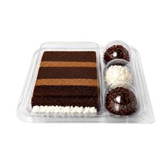 EMBALAGEM PARA BOLO + 3 DOCES BABY CRISTAL